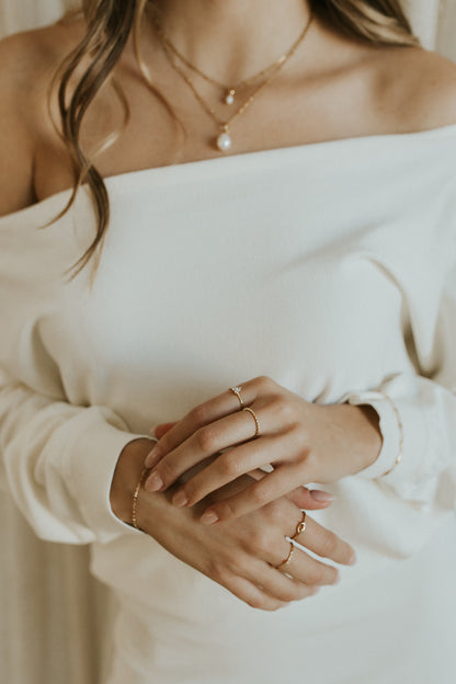Bague Knot - Vermeil