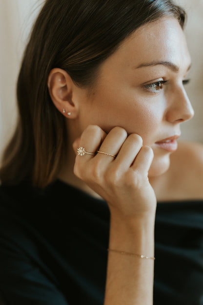 Bague Daisy - Vermeil