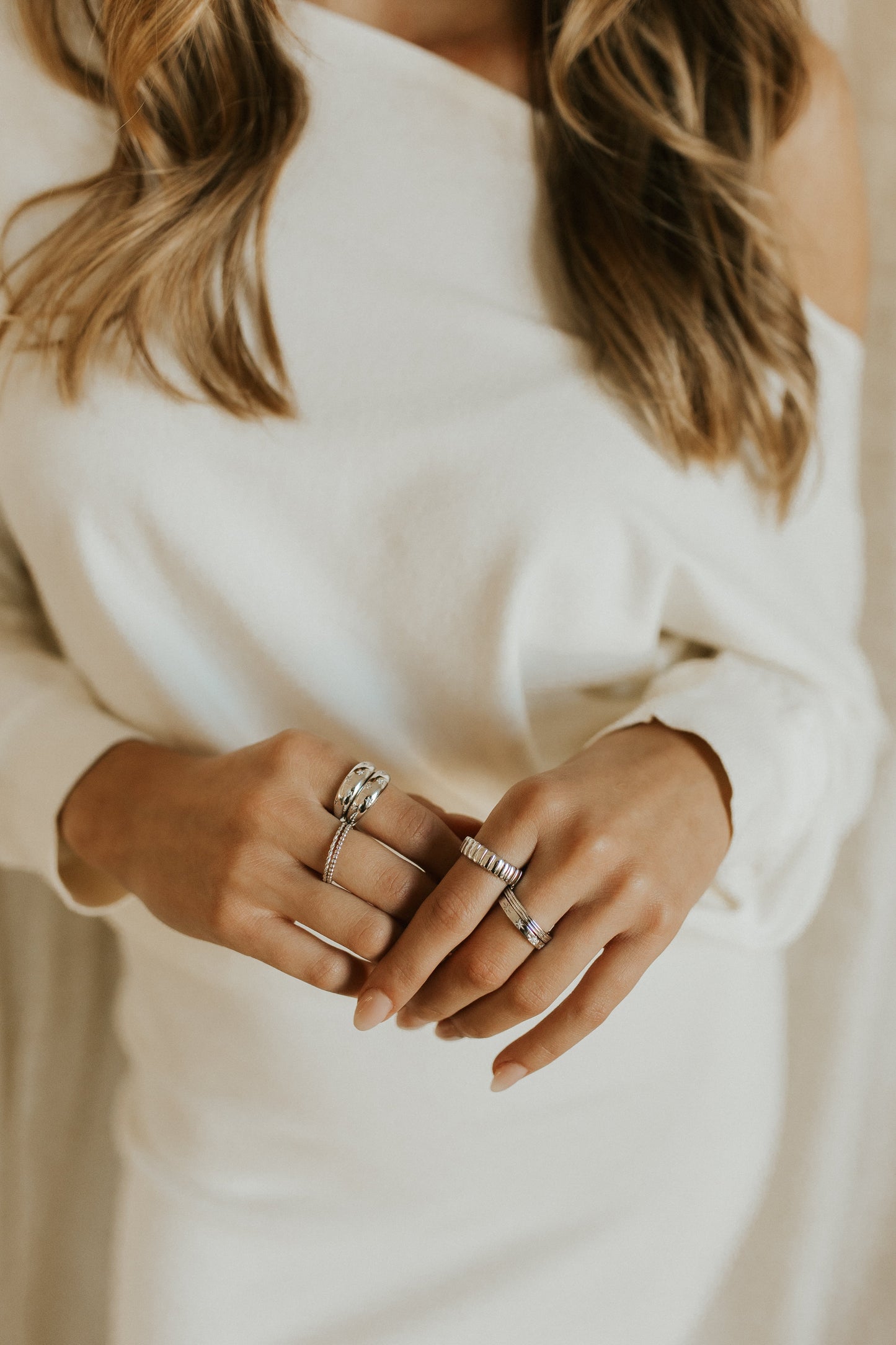 Bague torsadée