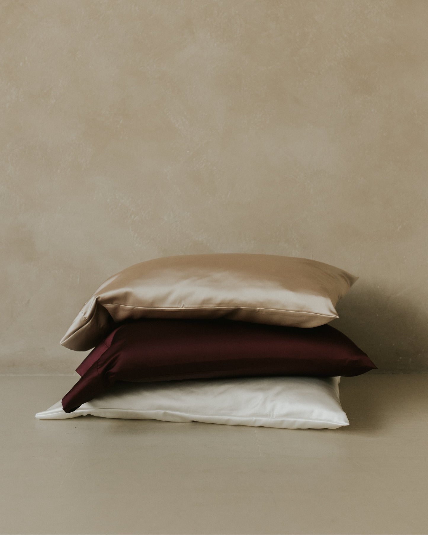 Taie d'oreiller en satin