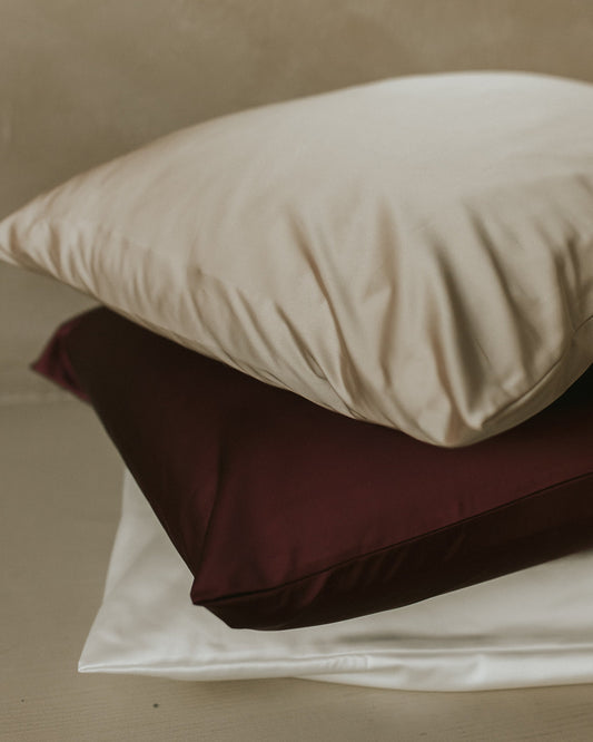 Taie d'oreiller en satin