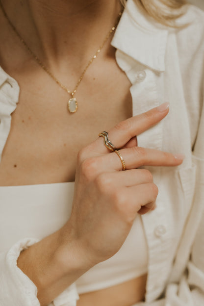 Bague Dolce Vita (2 bagues)