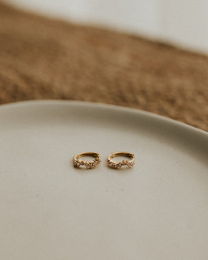 Boucles d'oreilles Cécile - Vermeil