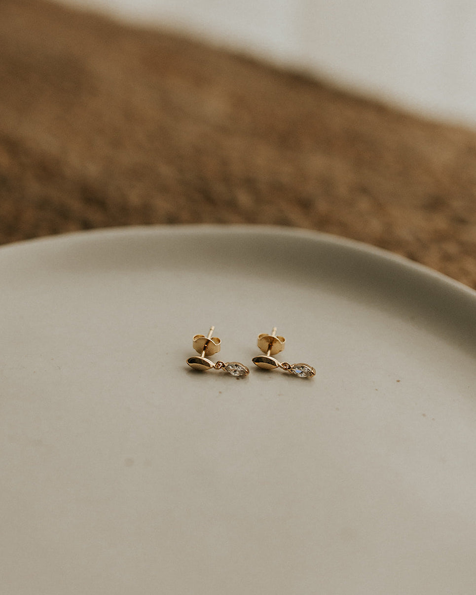 Boucles d'oreilles Ophélia - Vermeil