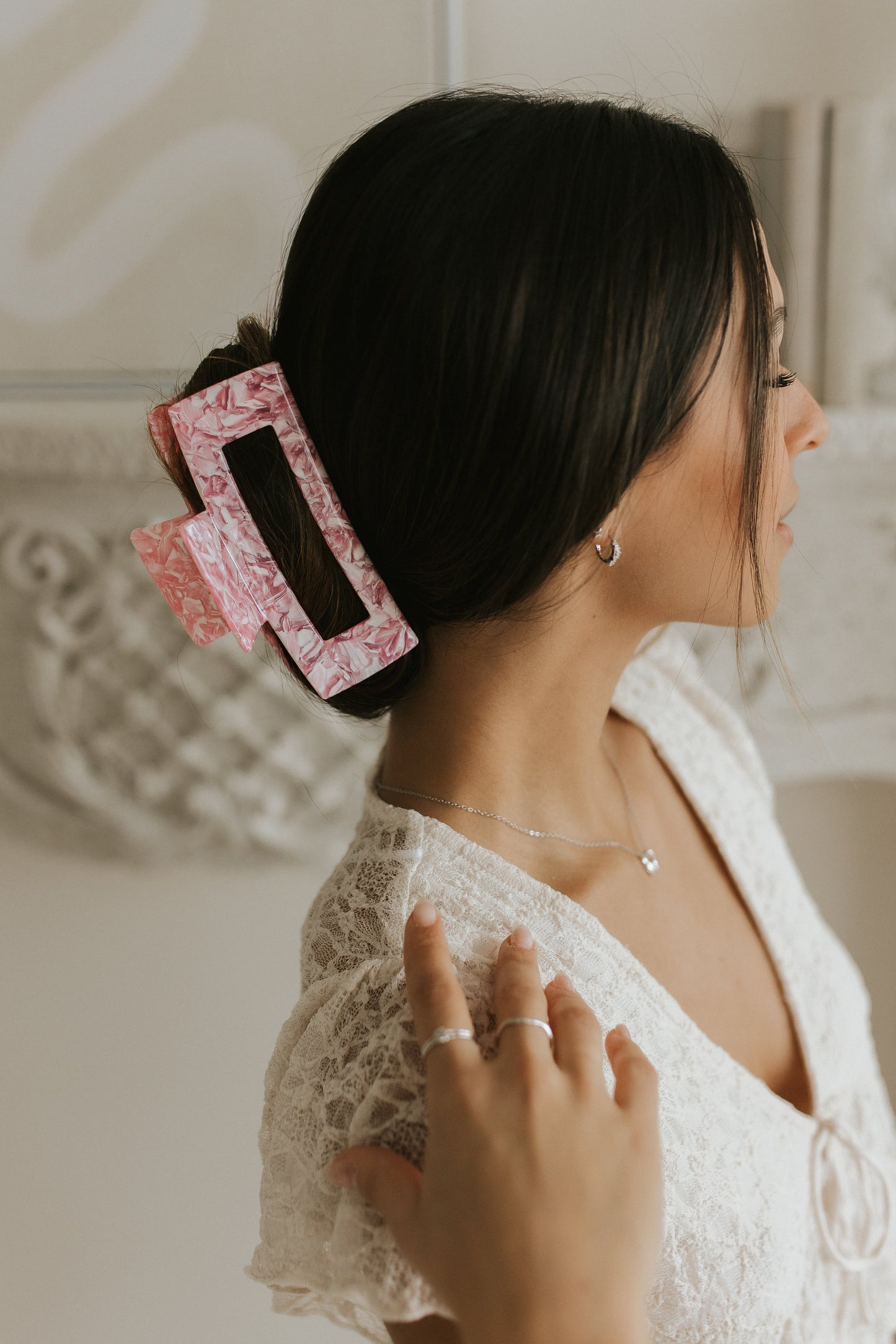 Pince à cheveux XL Romane