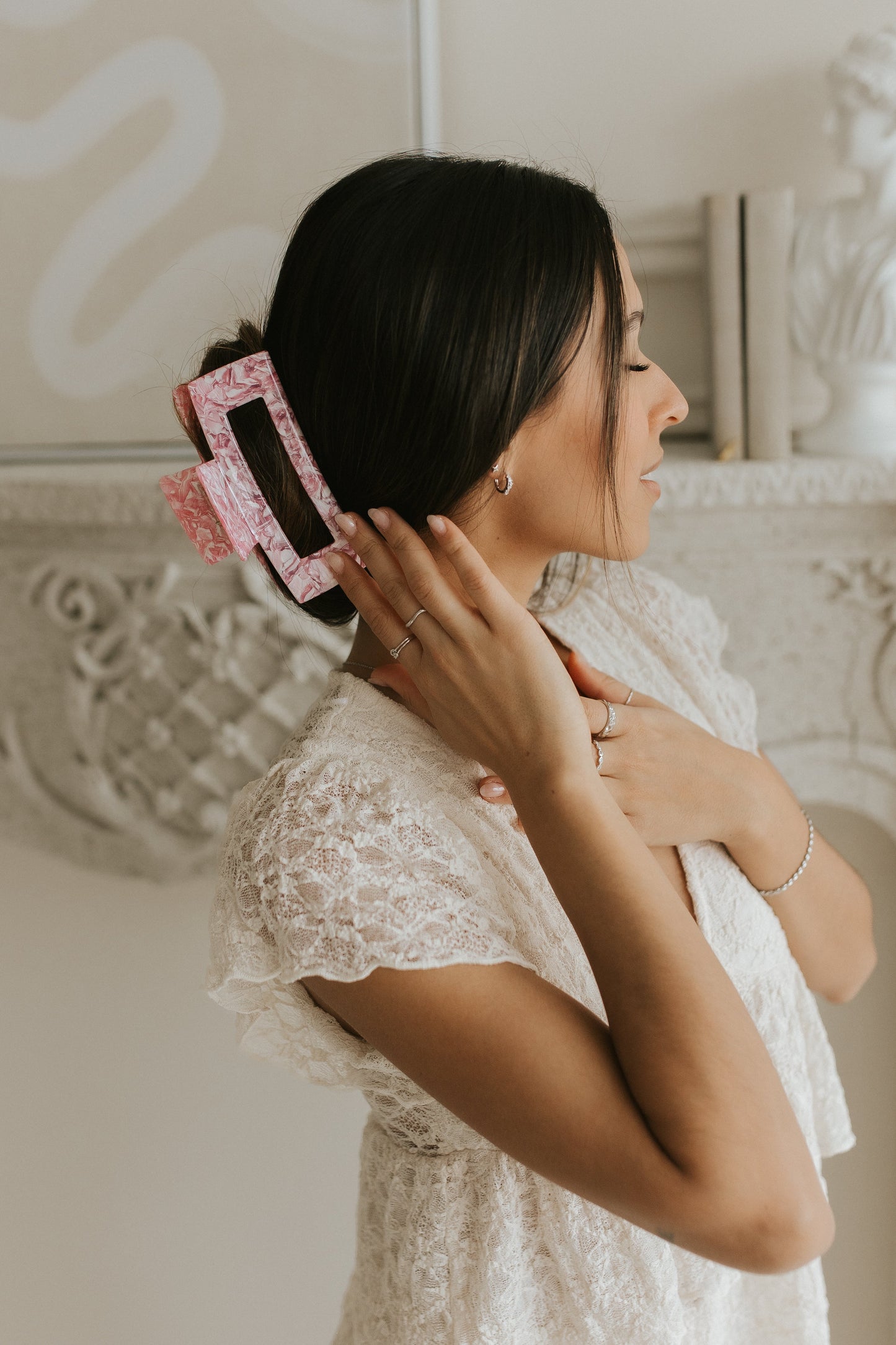 Pince à cheveux XL Romane
