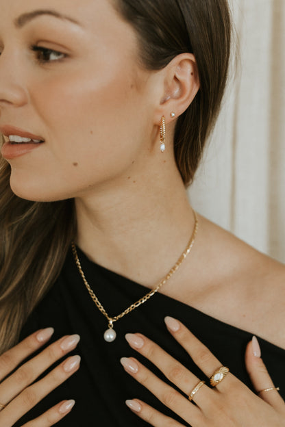Boucles d'oreilles Perla - Vermeil