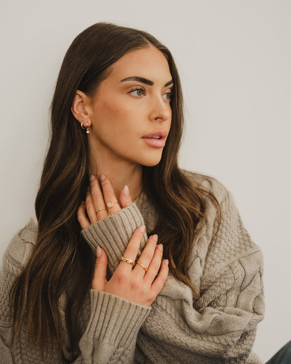 Bague Jade - Vermeil