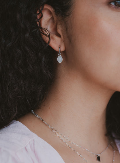 Boucles d'oreilles Opale