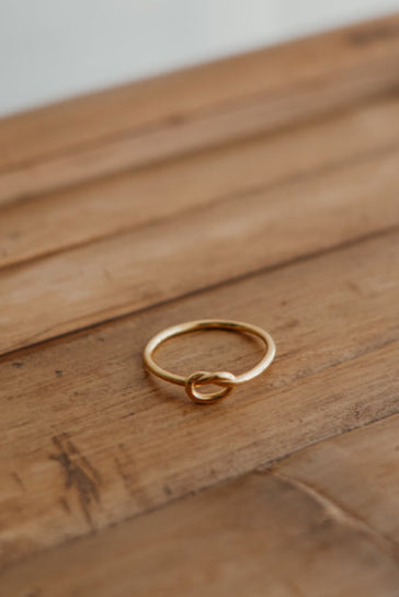 Bague Knot - Vermeil