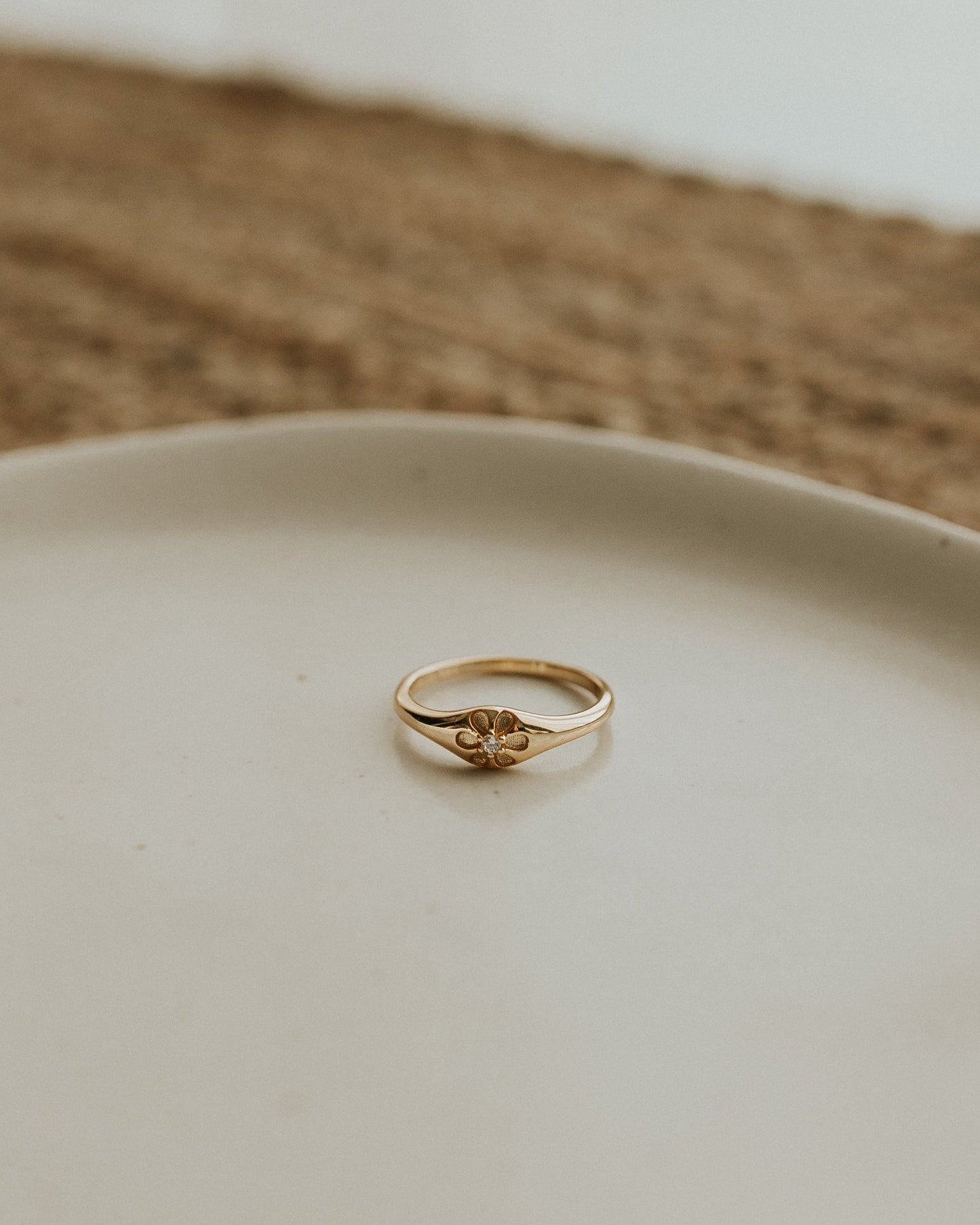 Bague Magnolia - Vermeil