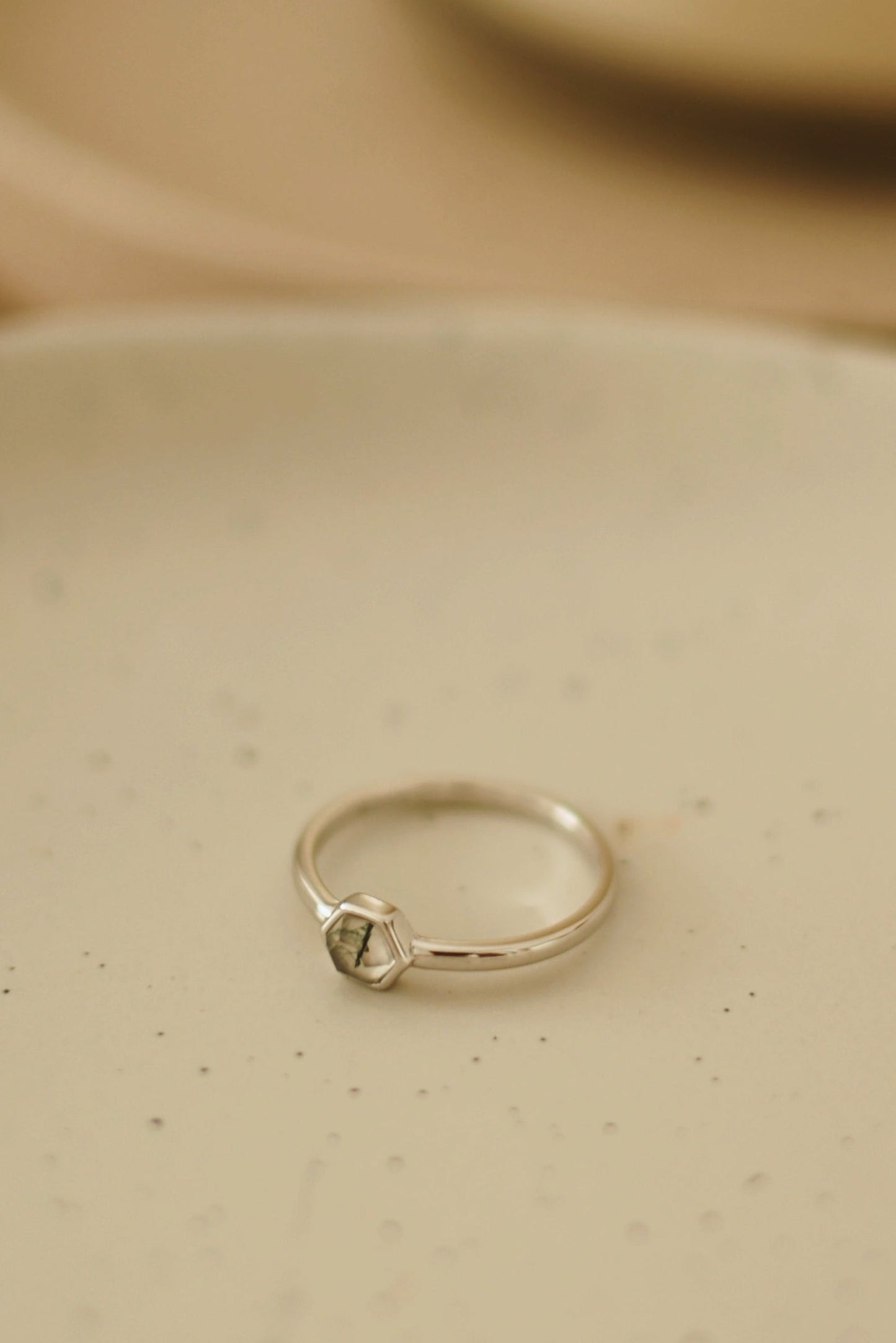 Bague Moss Agate