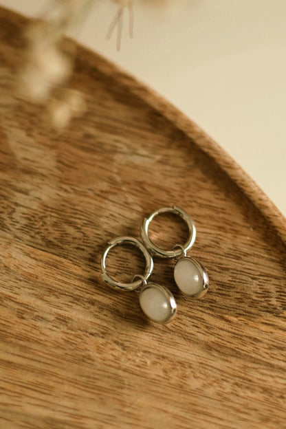 Boucles d'oreilles Opale