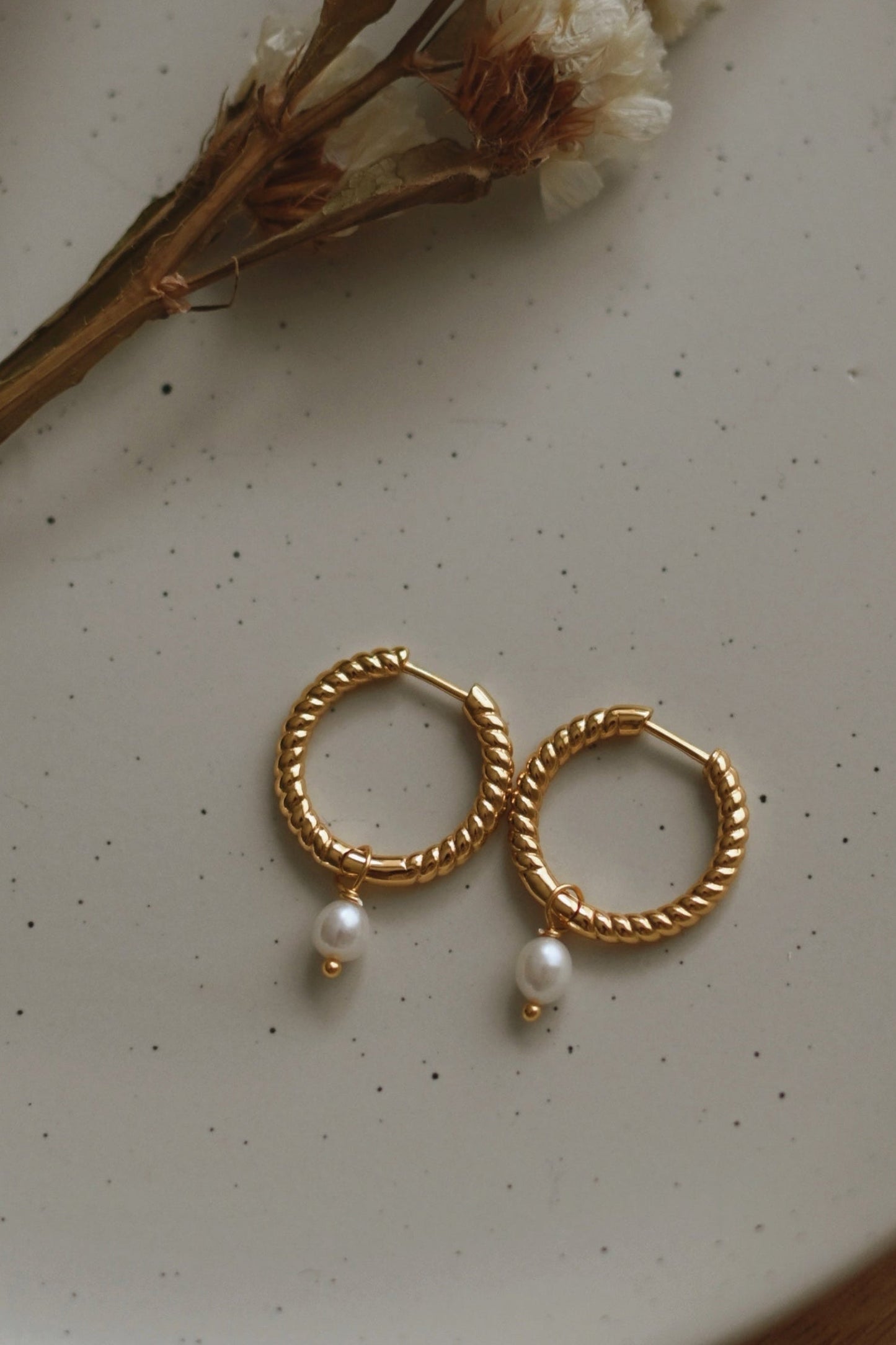 Boucles d'oreilles Perla - Vermeil
