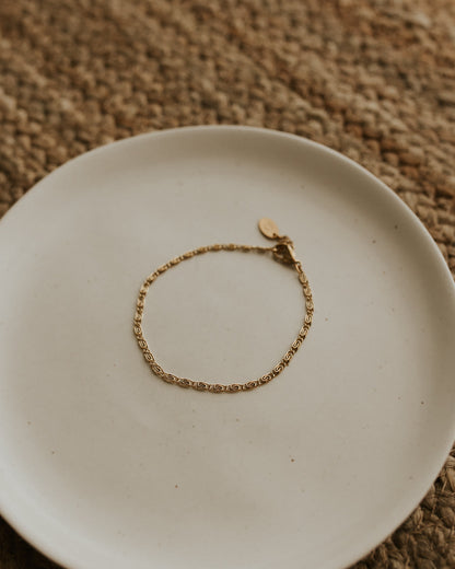 Bracelet Charlène - Plaqué Or