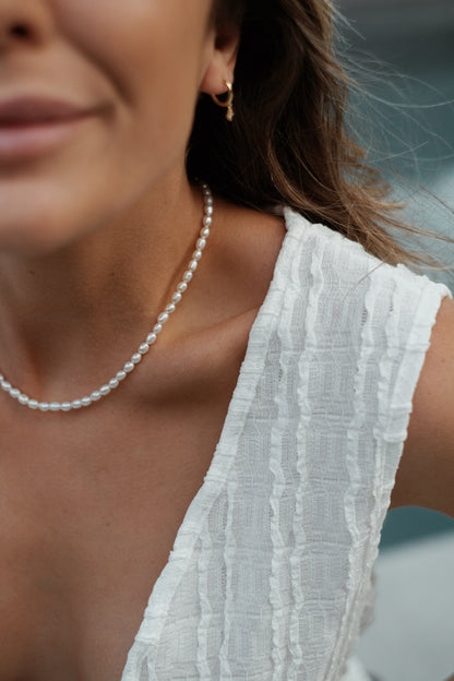 Collier de perles d'eau douce Naïa