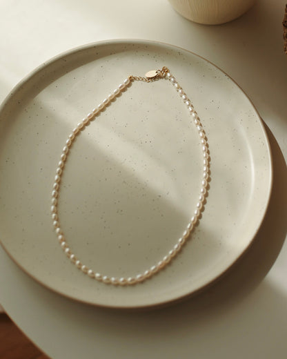 Collier de perles d'eau douce Naïa - Vermeil