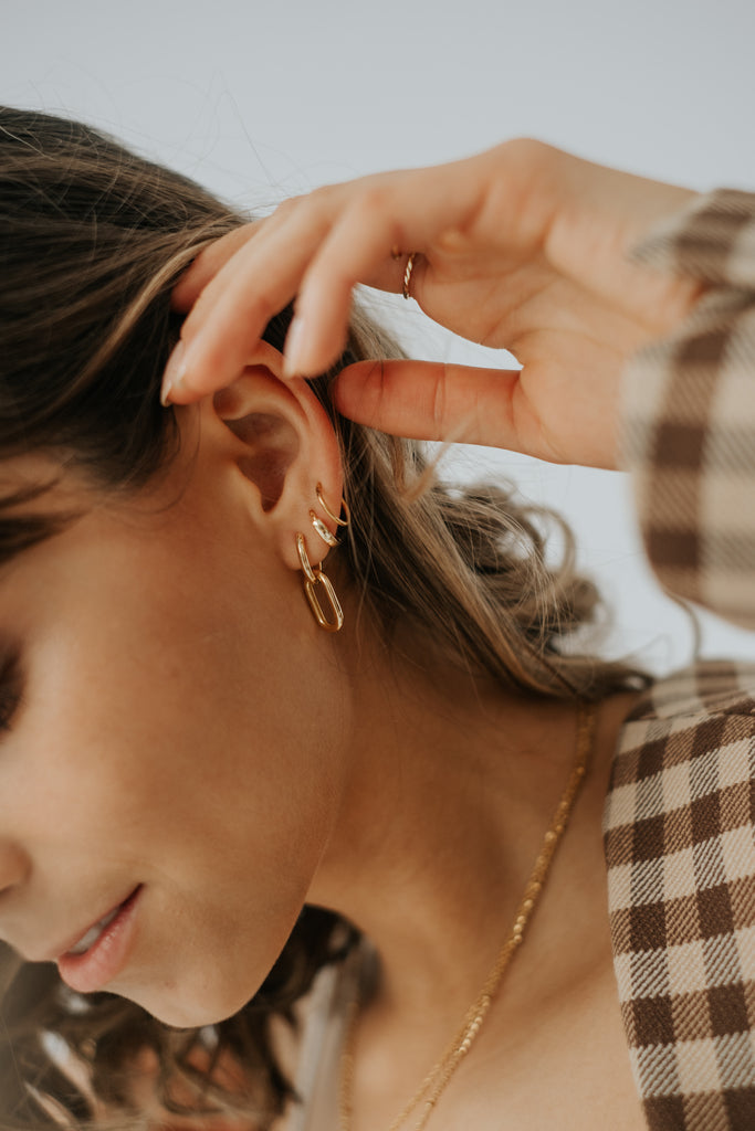 Boucles d'oreilles Hoop - Vermeil