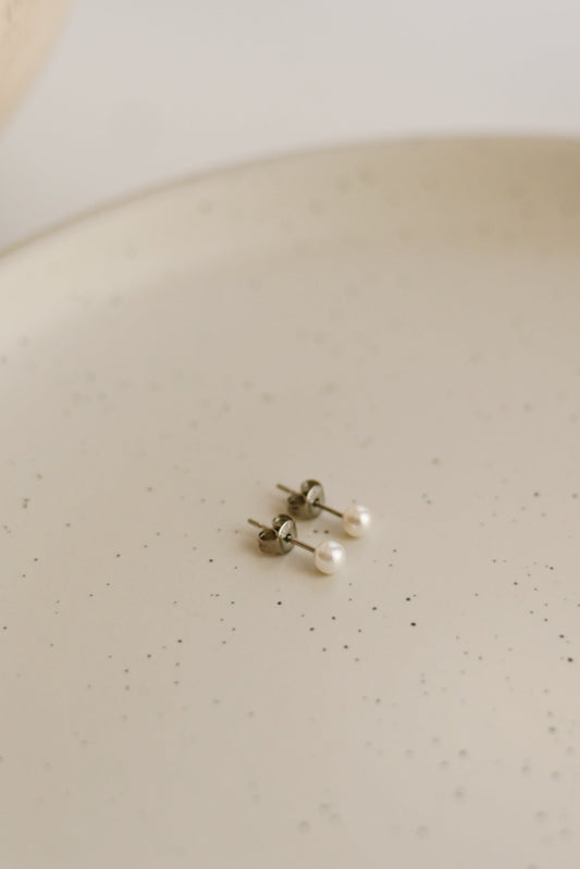 Boucles d'oreilles Perles 4 mm