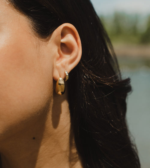 Boucles d'oreilles Iconic Drops - Plaqué Or
